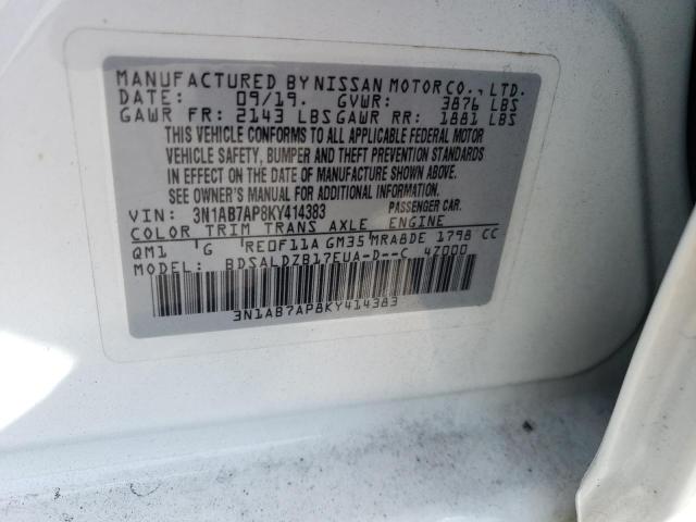 Photo 11 VIN: 3N1AB7AP8KY414383 - NISSAN SENTRA 