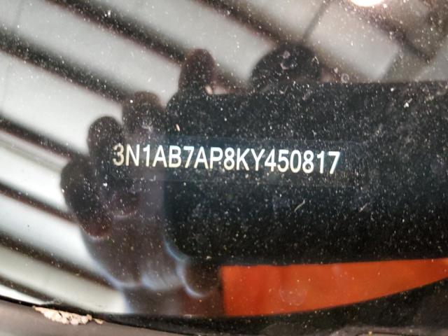 Photo 9 VIN: 3N1AB7AP8KY450817 - NISSAN SENTRA S 