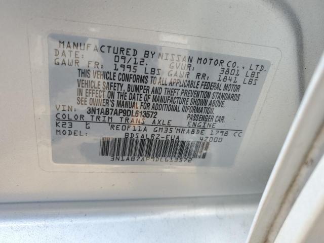 Photo 11 VIN: 3N1AB7AP9DL613572 - NISSAN SENTRA 