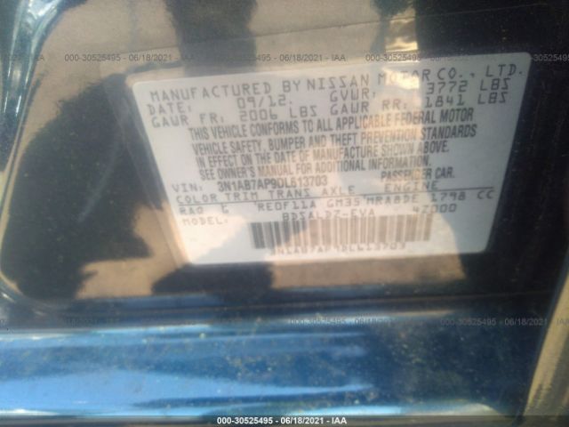 Photo 8 VIN: 3N1AB7AP9DL613703 - NISSAN SENTRA 