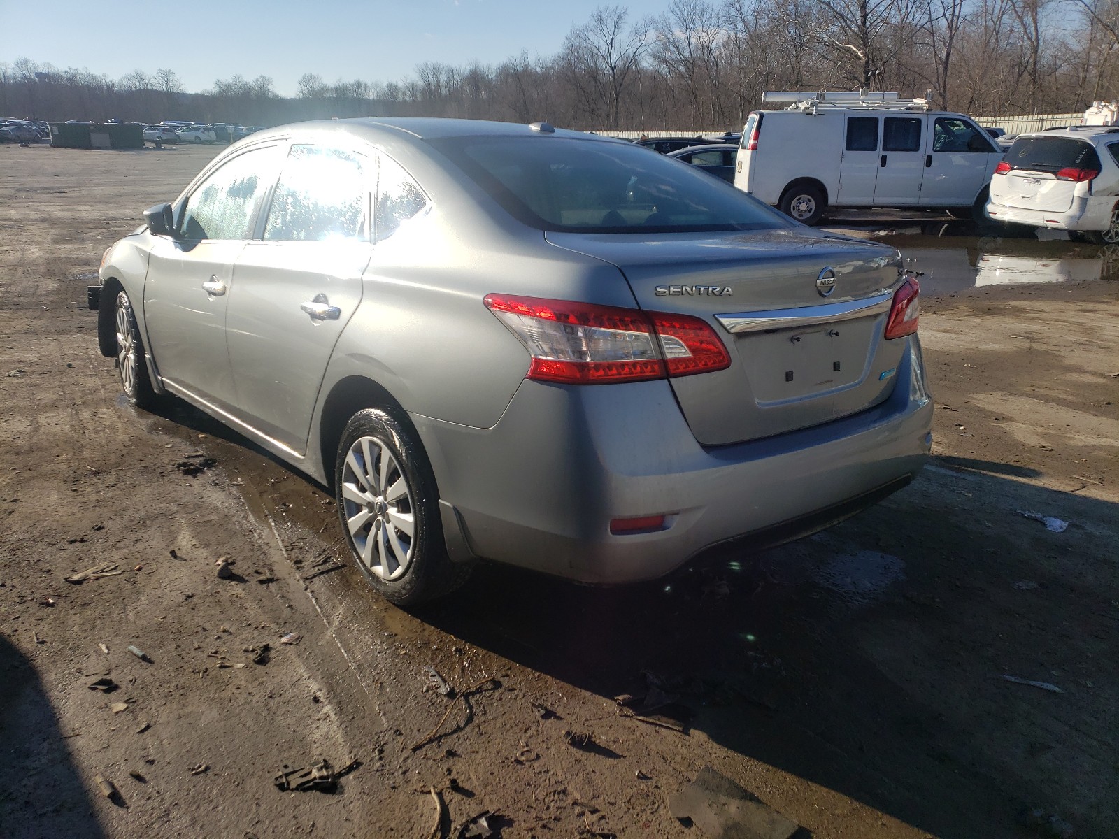 Photo 2 VIN: 3N1AB7AP9DL724977 - NISSAN SENTRA S 