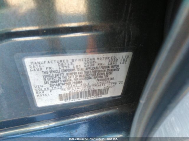 Photo 8 VIN: 3N1AB7AP9DL769868 - NISSAN SENTRA 