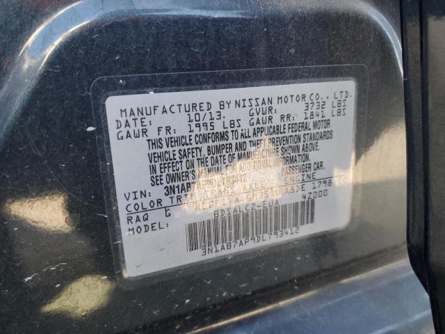 Photo 9 VIN: 3N1AB7AP9DL793412 - NISSAN SENTRA S 