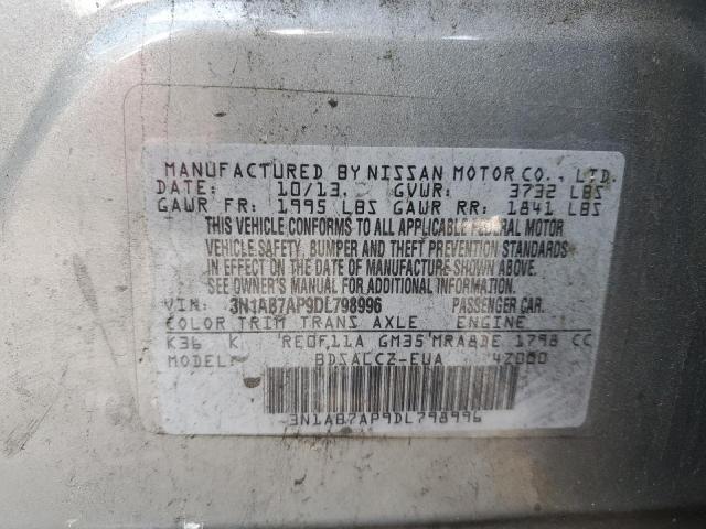 Photo 11 VIN: 3N1AB7AP9DL798996 - NISSAN SENTRA 