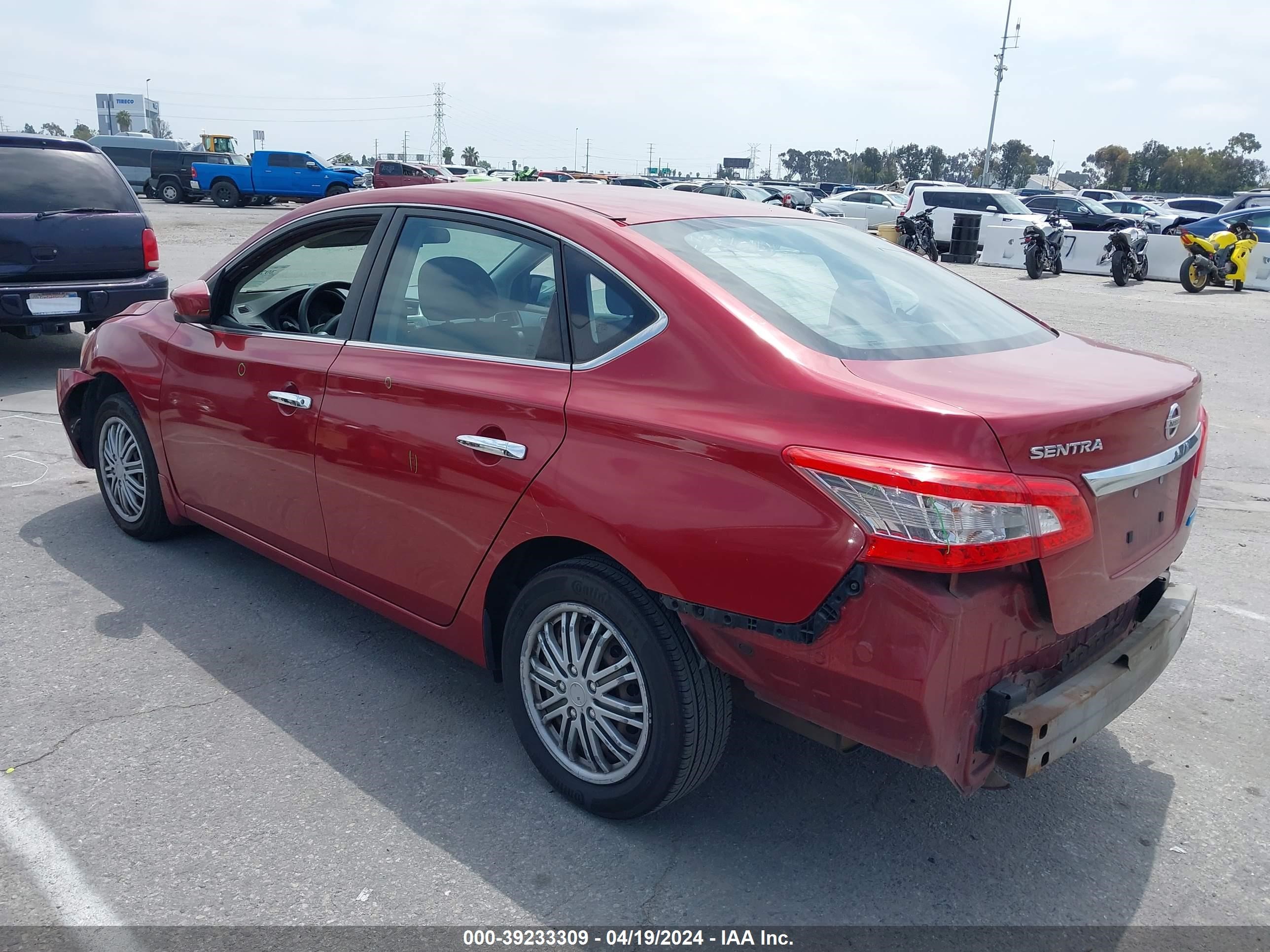 Photo 2 VIN: 3N1AB7AP9EL607529 - NISSAN SENTRA 