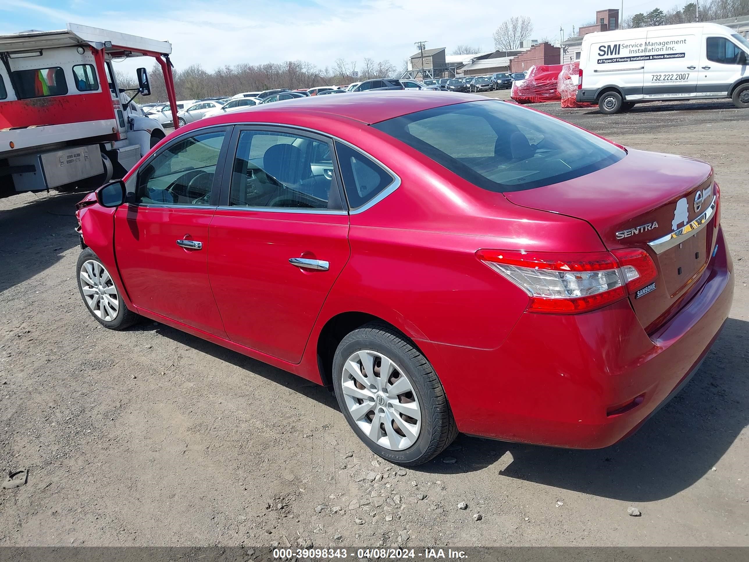 Photo 2 VIN: 3N1AB7AP9EL629613 - NISSAN SENTRA 