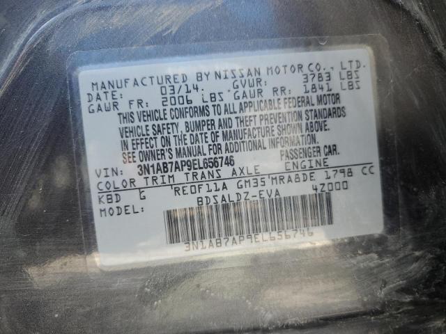 Photo 12 VIN: 3N1AB7AP9EL656746 - NISSAN SENTRA 