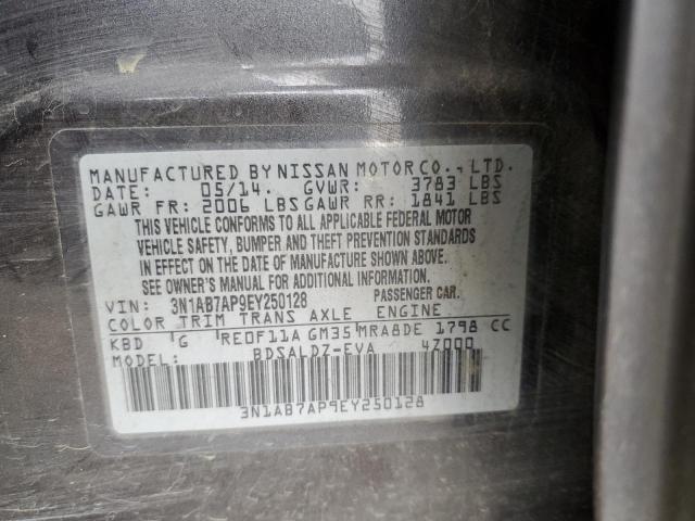 Photo 11 VIN: 3N1AB7AP9EY250128 - NISSAN SENTRA 