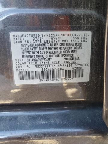 Photo 11 VIN: 3N1AB7AP9EY274557 - NISSAN SENTRA 