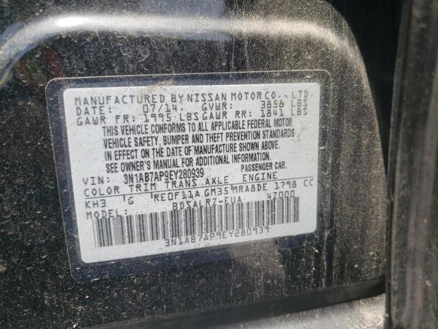 Photo 12 VIN: 3N1AB7AP9EY280939 - NISSAN SENTRA 