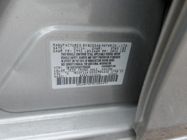 Photo 11 VIN: 3N1AB7AP9EY284599 - NISSAN SENTRA 