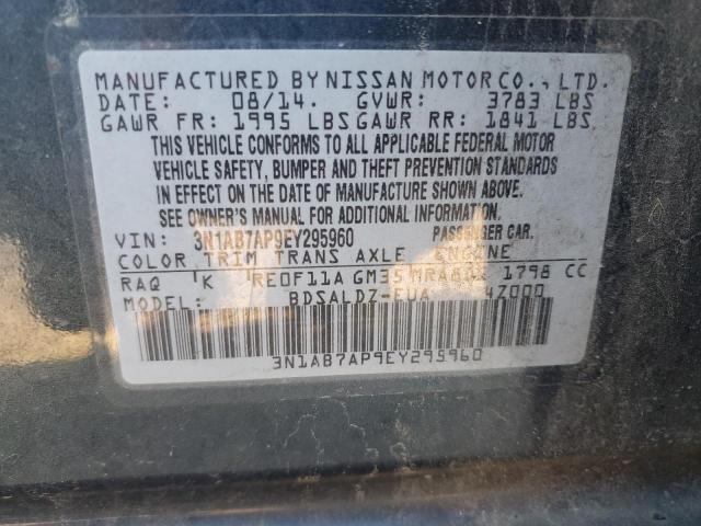 Photo 12 VIN: 3N1AB7AP9EY295960 - NISSAN SENTRA 