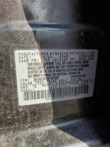 Photo 11 VIN: 3N1AB7AP9EY297997 - NISSAN SENTRA S 