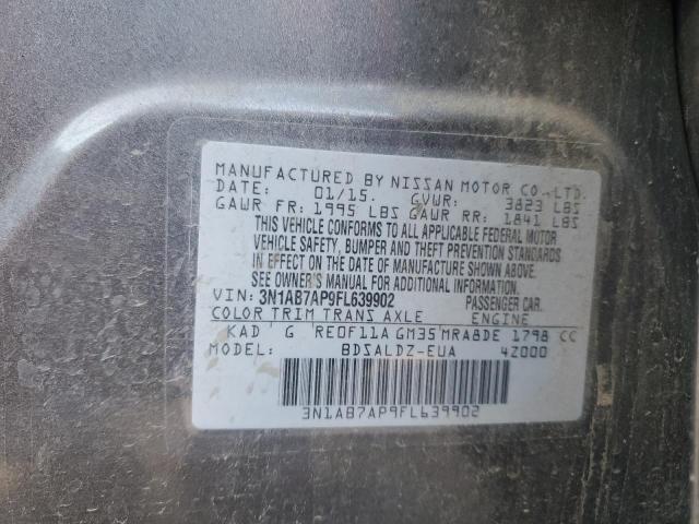 Photo 11 VIN: 3N1AB7AP9FL639902 - NISSAN SENTRA 