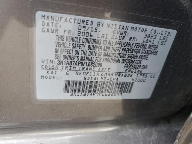 Photo 11 VIN: 3N1AB7AP9FL682099 - NISSAN SENTRA 