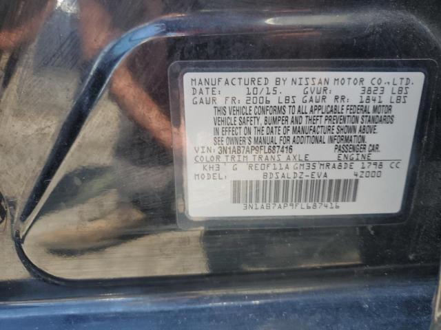 Photo 11 VIN: 3N1AB7AP9FL687416 - NISSAN SENTRA 