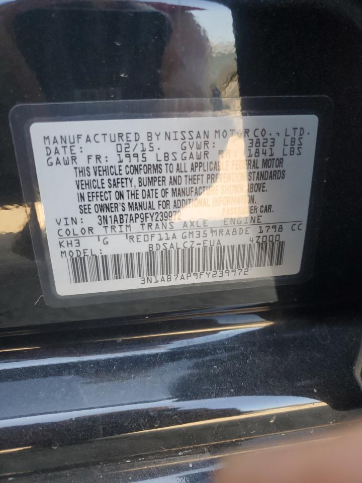 Photo 11 VIN: 3N1AB7AP9FY239972 - NISSAN SENTRA 