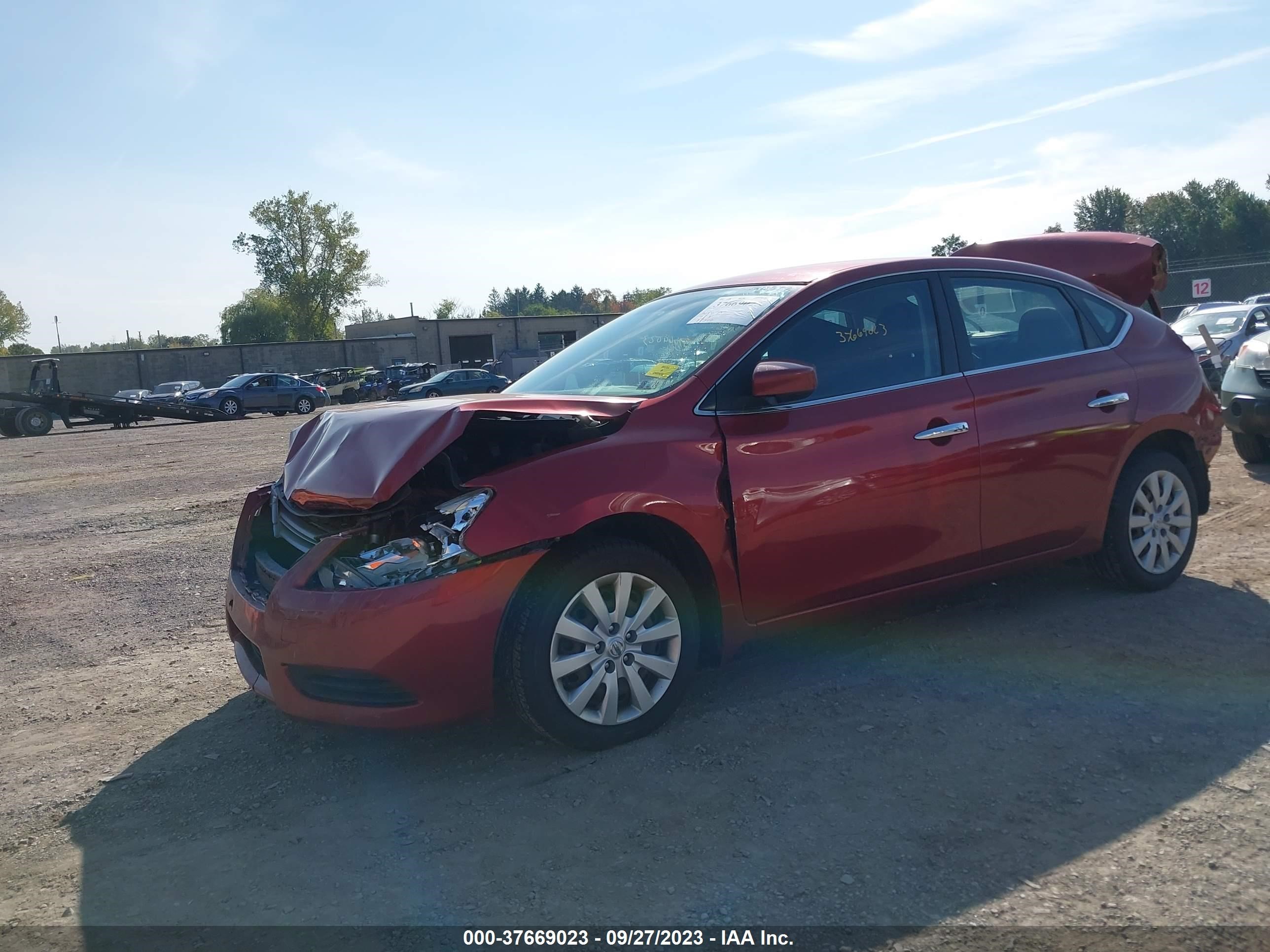 Photo 1 VIN: 3N1AB7AP9FY245111 - NISSAN SENTRA 