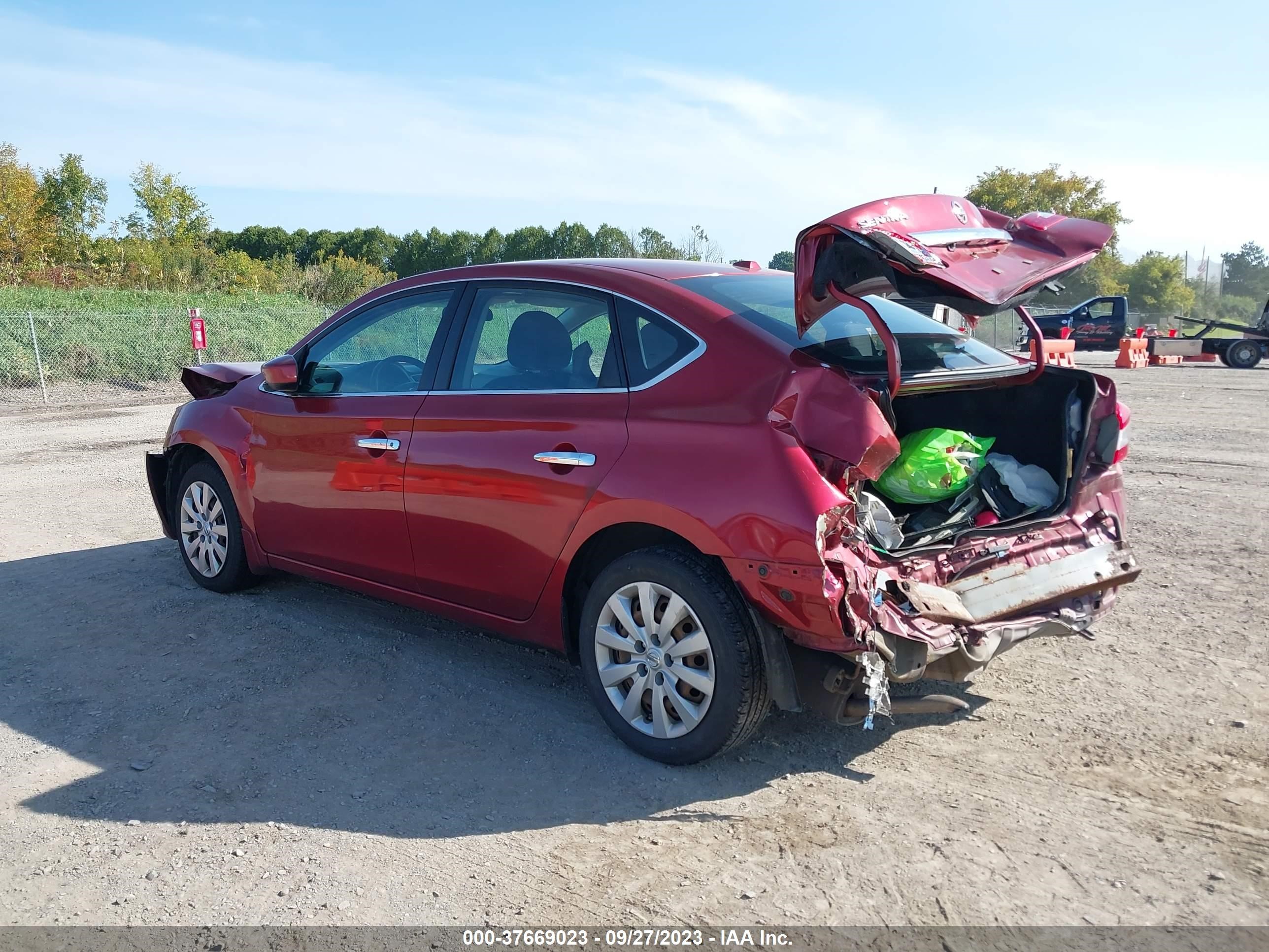 Photo 2 VIN: 3N1AB7AP9FY245111 - NISSAN SENTRA 