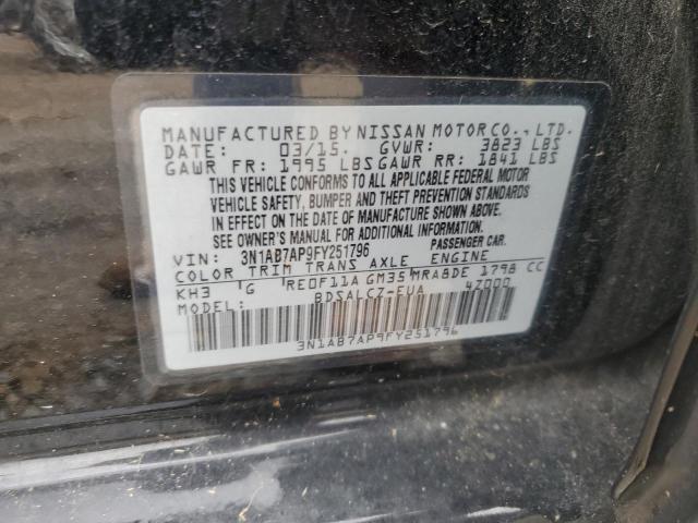 Photo 12 VIN: 3N1AB7AP9FY251796 - NISSAN SENTRA 