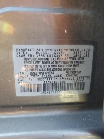 Photo 12 VIN: 3N1AB7AP9FY295359 - NISSAN SENTRA S 