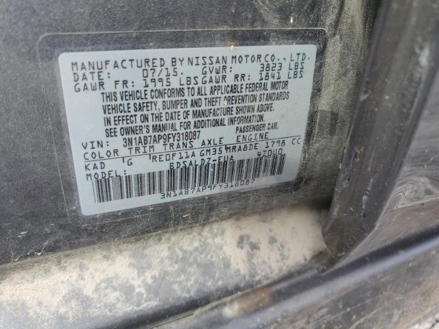 Photo 11 VIN: 3N1AB7AP9FY318087 - NISSAN SENTRA 