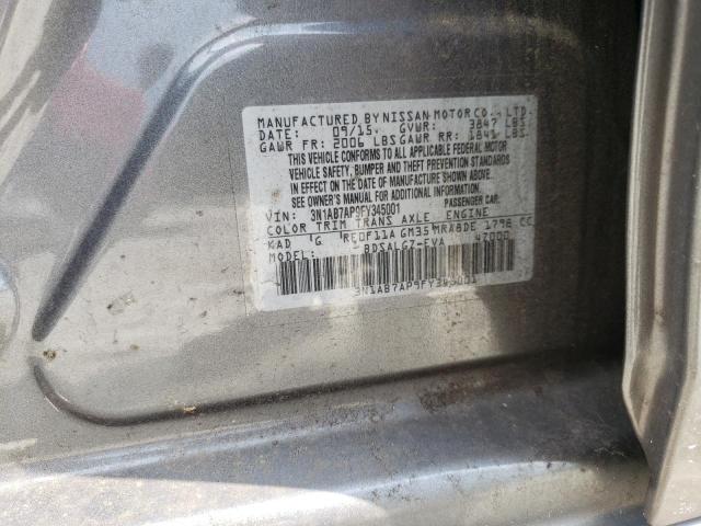 Photo 12 VIN: 3N1AB7AP9FY345001 - NISSAN SENTRA S 