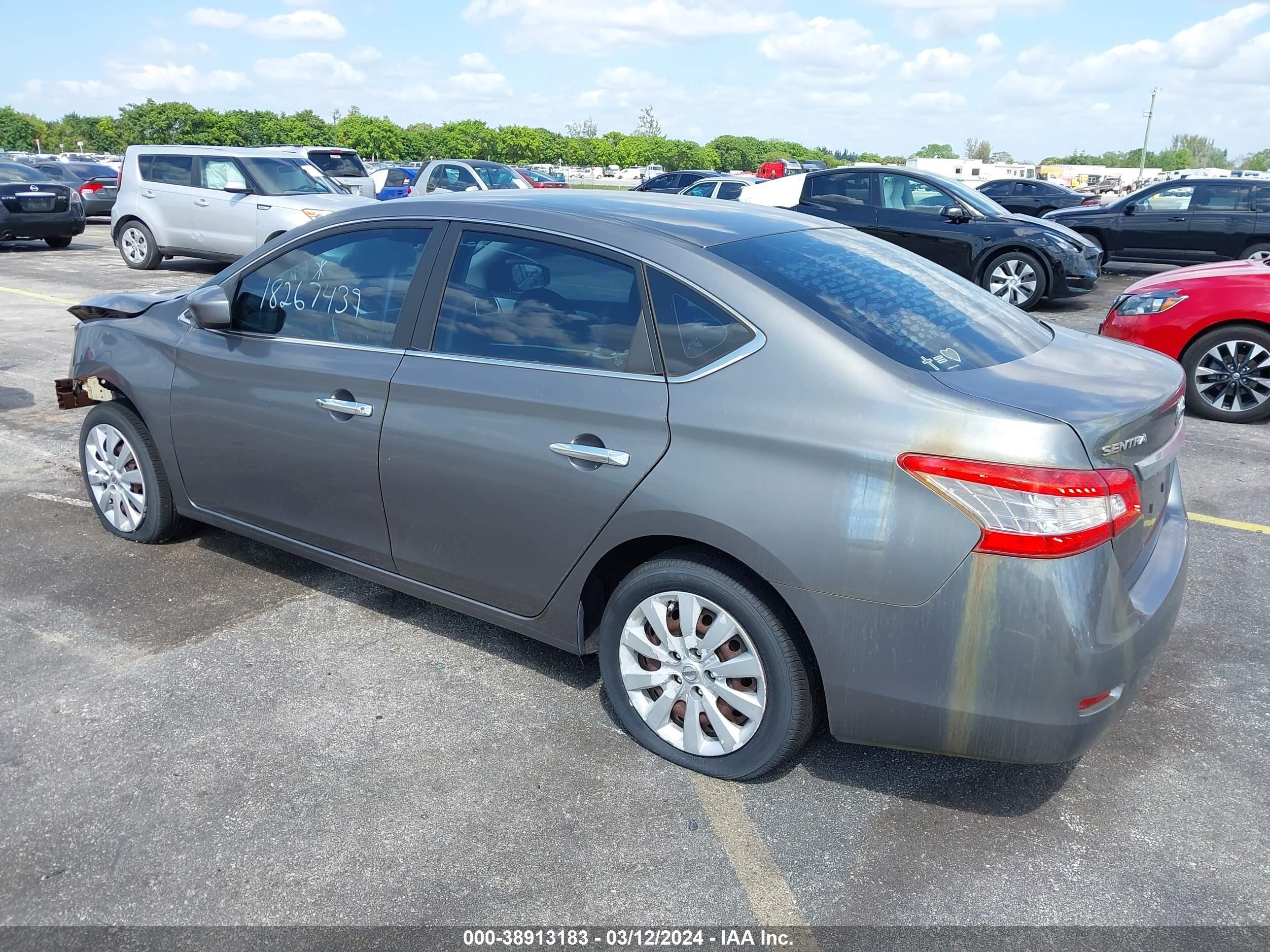 Photo 3 VIN: 3N1AB7AP9FY352286 - NISSAN SENTRA 