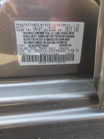 Photo 12 VIN: 3N1AB7AP9FY352692 - NISSAN SENTRA S 