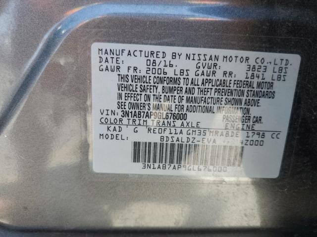 Photo 11 VIN: 3N1AB7AP9GL676000 - NISSAN SENTRA S 