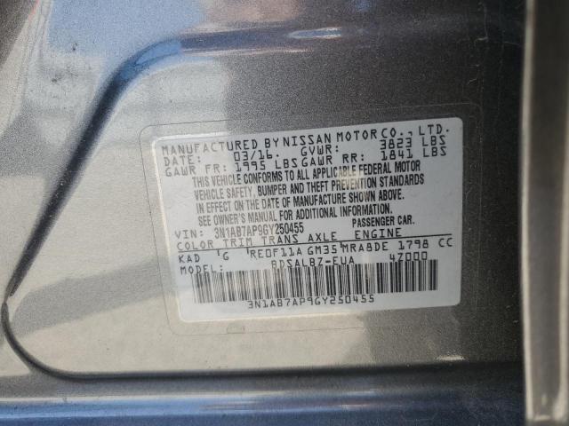 Photo 11 VIN: 3N1AB7AP9GY250455 - NISSAN SENTRA 