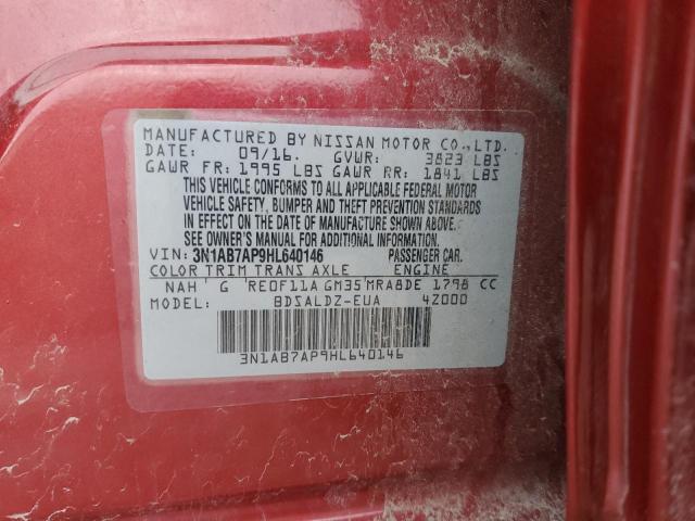 Photo 11 VIN: 3N1AB7AP9HL640146 - NISSAN SENTRA 