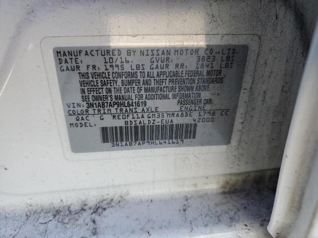 Photo 11 VIN: 3N1AB7AP9HL641619 - NISSAN SENTRA S 