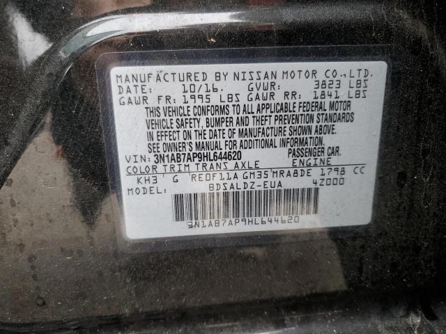 Photo 12 VIN: 3N1AB7AP9HL644620 - NISSAN SENTRA S 