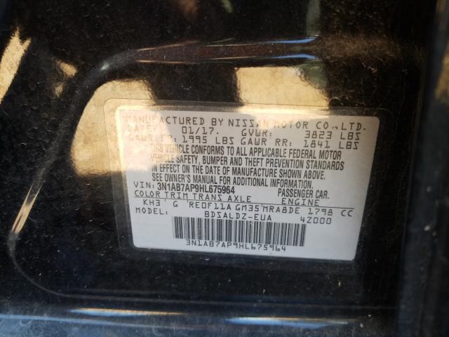 Photo 9 VIN: 3N1AB7AP9HL675964 - NISSAN SENTRA S 