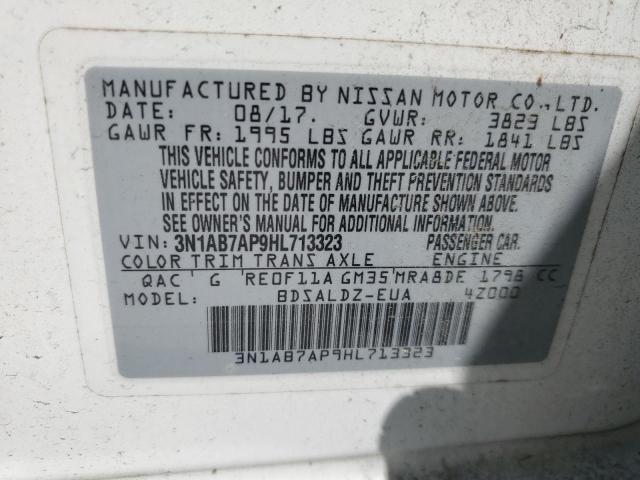 Photo 12 VIN: 3N1AB7AP9HL713323 - NISSAN SENTRA S 