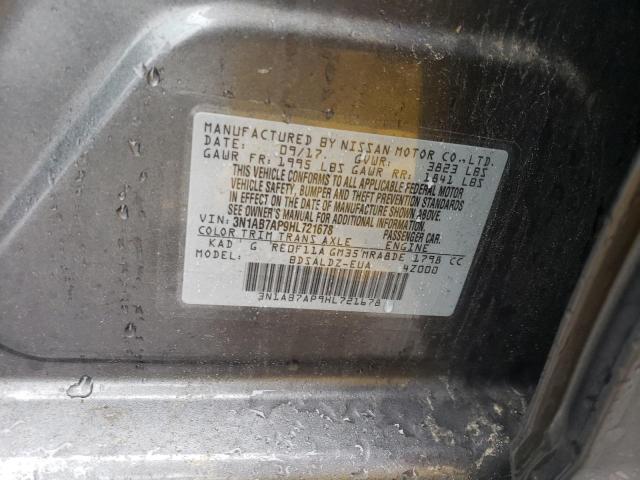 Photo 12 VIN: 3N1AB7AP9HL721678 - NISSAN SENTRA 