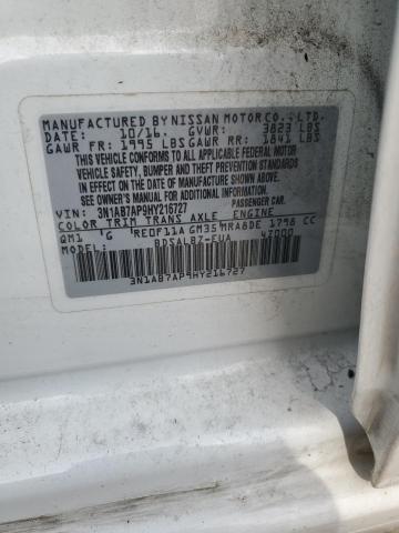 Photo 11 VIN: 3N1AB7AP9HY216727 - NISSAN SENTRA 