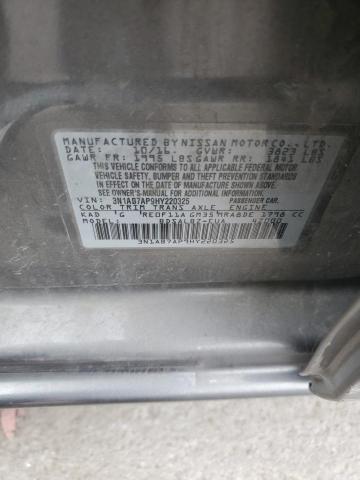 Photo 11 VIN: 3N1AB7AP9HY220325 - NISSAN SENTRA S 