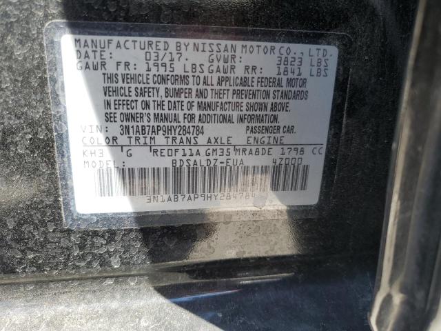 Photo 12 VIN: 3N1AB7AP9HY284784 - NISSAN SENTRA 