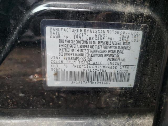 Photo 11 VIN: 3N1AB7AP9HY291606 - NISSAN SENTRA 