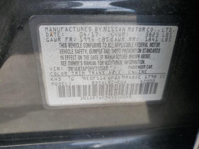 Photo 11 VIN: 3N1AB7AP9HY312048 - NISSAN SENTRA 