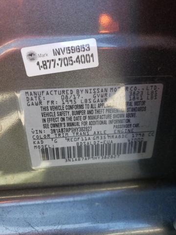 Photo 12 VIN: 3N1AB7AP9HY382827 - NISSAN SENTRA 