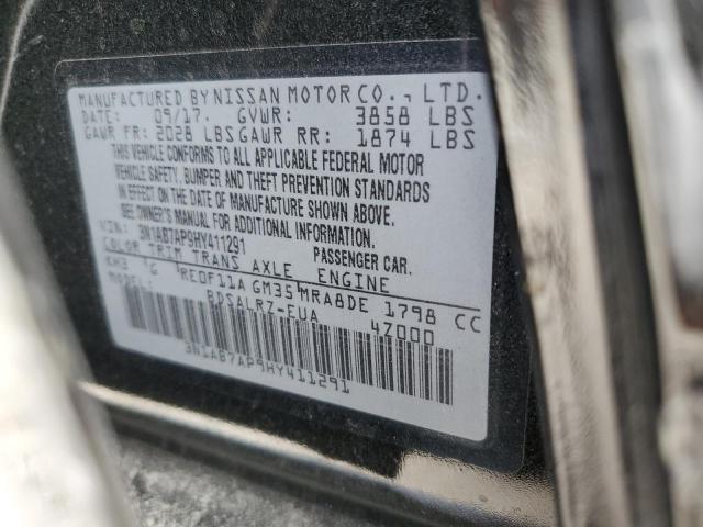 Photo 11 VIN: 3N1AB7AP9HY411291 - NISSAN SENTRA 