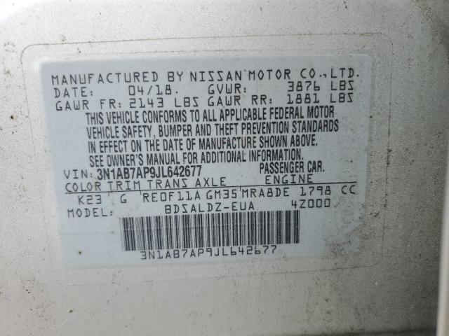 Photo 11 VIN: 3N1AB7AP9JL642677 - NISSAN SENTRA 