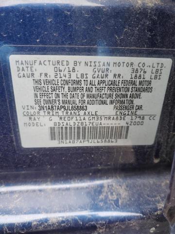 Photo 12 VIN: 3N1AB7AP9JL658863 - NISSAN SENTRA S 