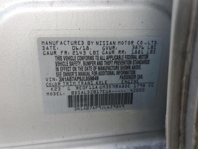 Photo 11 VIN: 3N1AB7AP9JL659849 - NISSAN SENTRA 