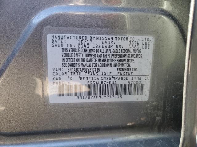 Photo 11 VIN: 3N1AB7AP9JY217415 - NISSAN SENTRA 