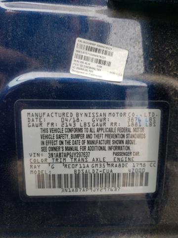 Photo 12 VIN: 3N1AB7AP9JY297637 - NISSAN SENTRA S 