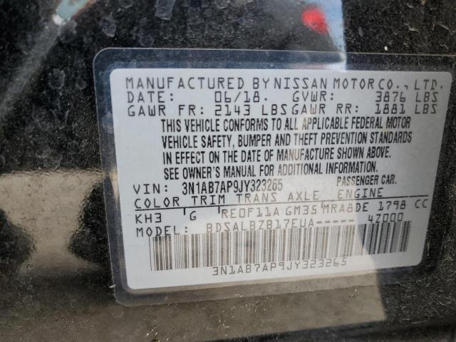 Photo 11 VIN: 3N1AB7AP9JY323265 - NISSAN SENTRA S 